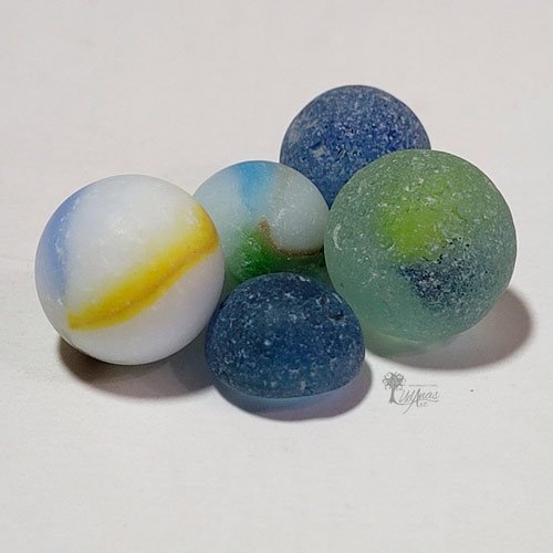 fotografía de Sea Marbles o Canicas del Mar Blog sobre arte y decoración con piedras UdanasArt