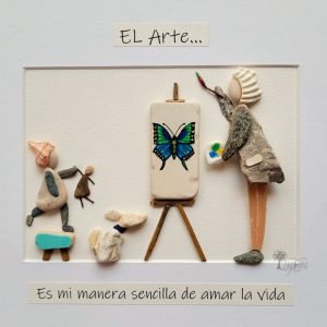 El arte es mi manera sencilla de amar la vida
