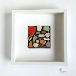 Cuadro con piedras Serie colores Andrómeda Alamak