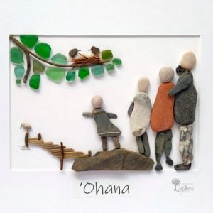 Cuadro con piedras O'hana