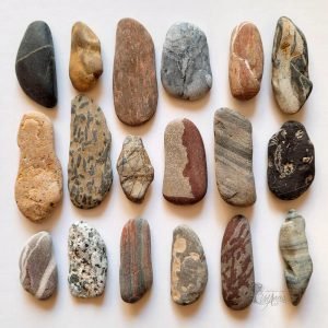 Fotografía de piedras Diferencias hecho a mano en Barcelona.