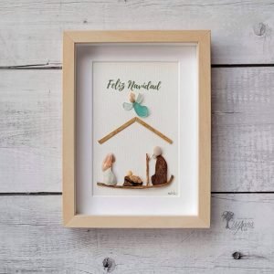 Cuadro con piedras Nacimientos