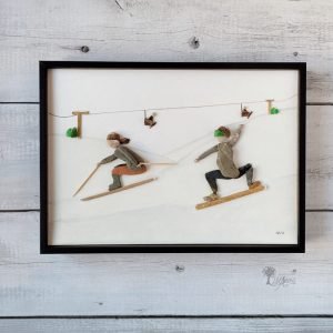 Cuadro con piedras freeride